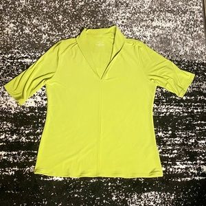 Chartreuse Blouse